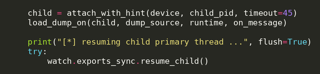 Highlighted python code block 8