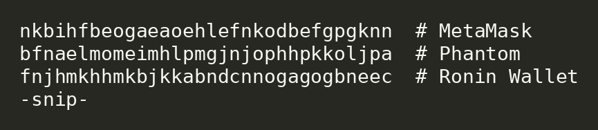 Highlighted code block 23